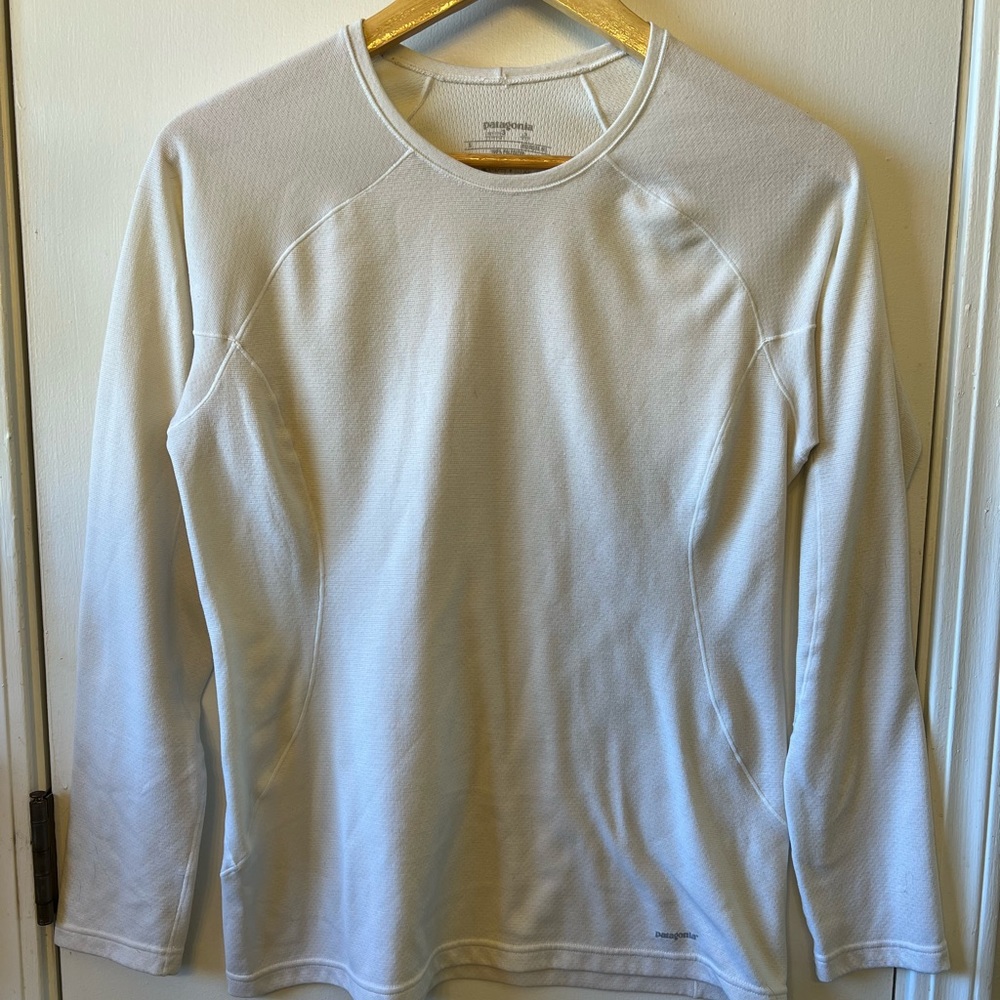 Patagonia Capilene 3 Cream Mens Thermal Small